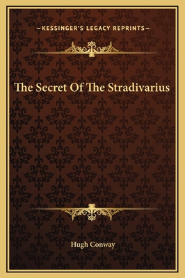 Libro The Secret Of The Stradivarius - Conway, Hugh