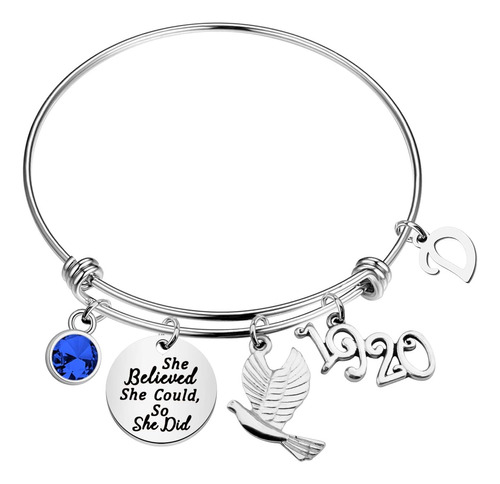 Chooro Pulsera Con Letra Inicial De Paloma She Believed She 