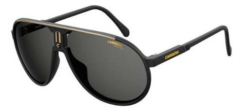 Lentes De Sol Carrera Hombre Champion 003ir Gris Negro Matte Color GRIS-NEGRO Diseño Classic