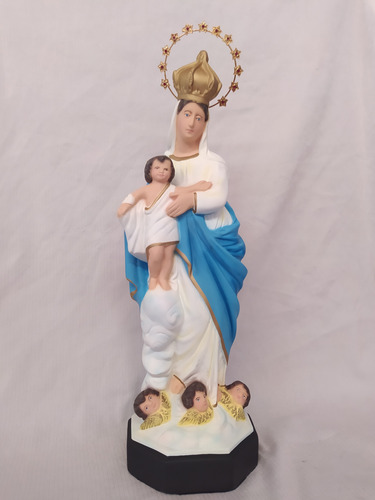Imagem De Nossa Senhora Das Vitorias 44 Cm Aureola Pedras