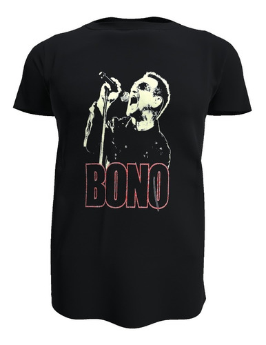 Polera Bono, U2, 100% Algodón 