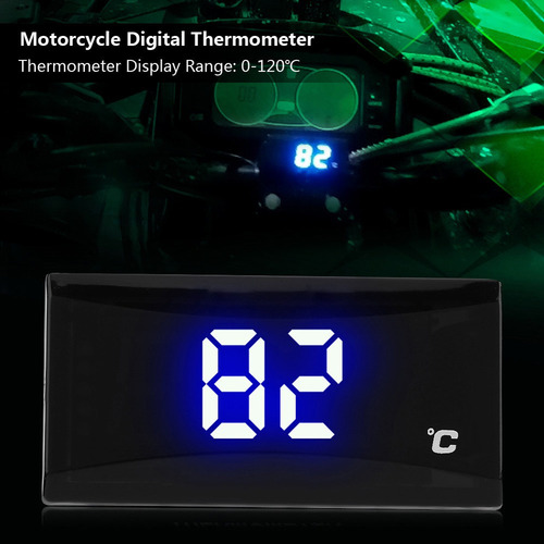 Medidor De Temperatura Del Agua Digital Para Motocicleta