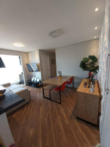 Imagem 1 de 11 de Belíssimo Apartamento Com 2 Dormitórios À Venda, 49 M² Por R$ 320.000 - Ap0916