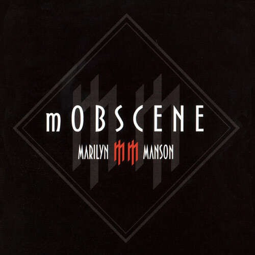  Marilyn Manson, Mobscene  Single Promo Cd