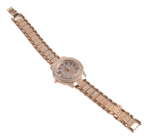 Reloj De Mujer Retro Elegante Con Números Romanos Esfera