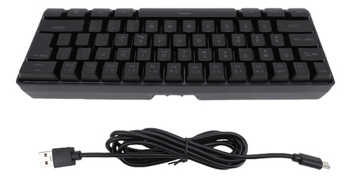 Teclado Sem Fio Rgb Retroiluminado 61 Teclas Recarregável 2.