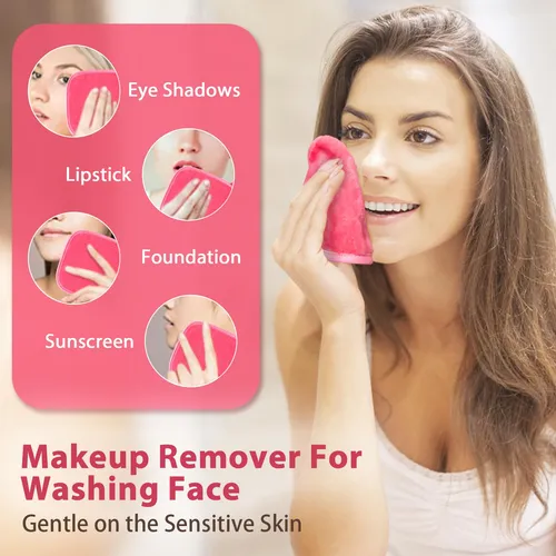 Pano Removedor De Maquillaje, Toallas De Maquillaje Reutiliz