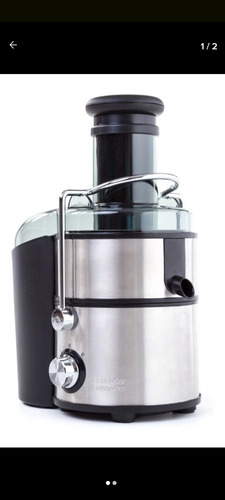 Peabody Extractor De Jugo Color Acero Inoxidable Azul Acero