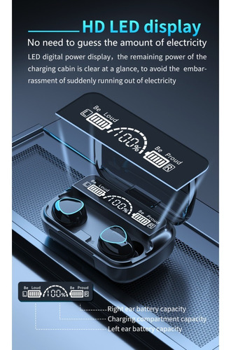 Audifonos In Ear Inalambricos Cancelacion Ruido Bluetooth