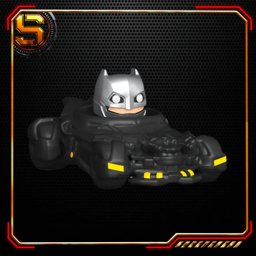 Funko Bitty Pop Ride: Dc- Batman W/bm