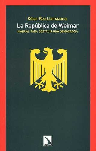 Libro República De Weimar, La