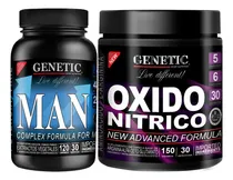 Comprar Eleva Testo Más Potencia Man Arginina Óxido Nítrico Genetic Sabor Oxido Nítrico Naranja