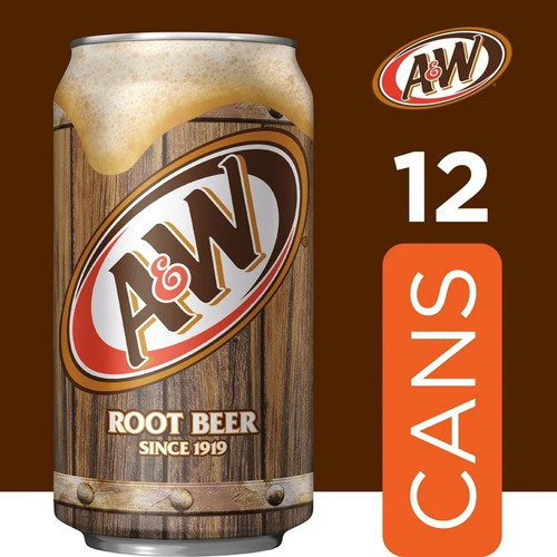 A&w Root Beer 12 Pack 12oz Americana