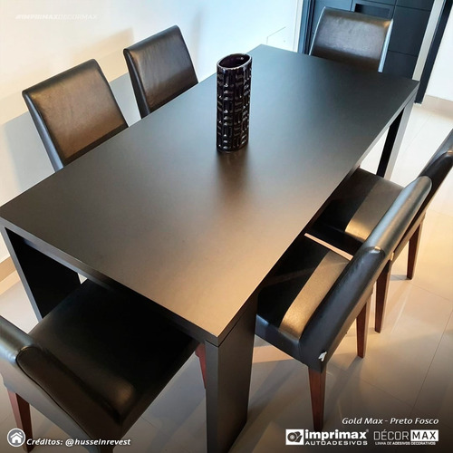 Imagem 3 de 7 de Vinil Adesivo Envelopamento - Preto Fosco 50m X 1,22m
