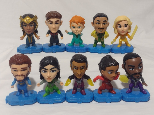 Coleção Completa Marvel Eternos Mc Donald's 2021 (Usado)