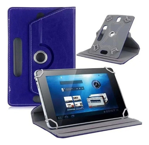 Funda Tablet 10 Pulgadas Ajustable Sólida Con Tapa