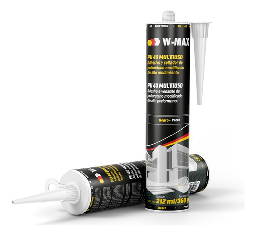 Silicone Pu Construção Adesivo Cola Vedação Calhas Wurth