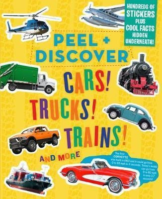 Libro Peel + Discover: Cars! Trucks! Trains! And More - W...