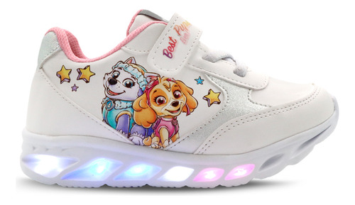 Tenis Original Paw Patrol Skye-everest Con Luces Para Niña