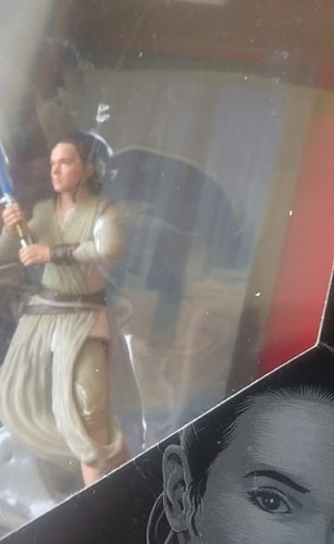 2017 Hasbro Star Wars Black Series Titanium Series Rey (Usado)