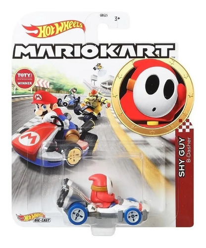 Hot Wheels Mario Kart Shy Guy-dasher Licencia Nintendo