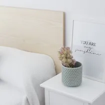 Comprar Respaldo Nórdico Minimalista Plaza Y Media -respaldo Sommier