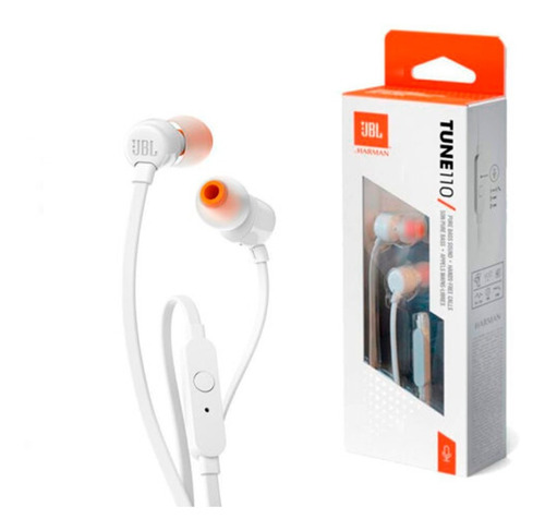 Auriculares In-ear Jbl Tune 110 Bde