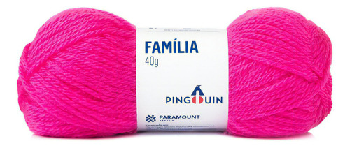 Lã Família 40g - Pingouin Cor 2357 - Pink Panther
