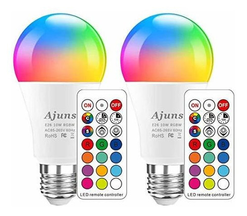 Focos Led - Rgb Led Light Bulbs, 10w Led Color Changing Ligh
