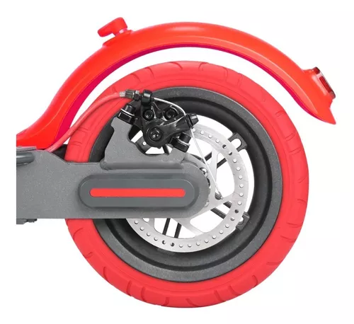 Llanta 10 Pulgadas Scooter Eléctrico Rojas Para Xiaomi M365