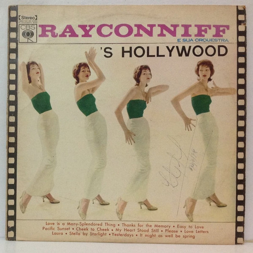 Lp Ray Conniff E Sua Orquestra - 's Hollywood - 1971 - Cbs