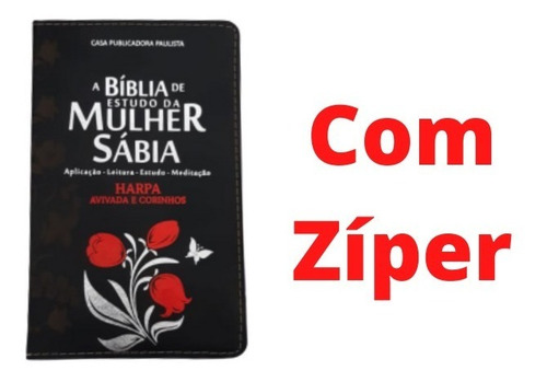 Bíblia De Estudo Da Mulher Sábia Luxo