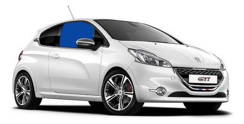 Vidrio De Puerta Delantera Derecha Peugeot 208 2012-2019 