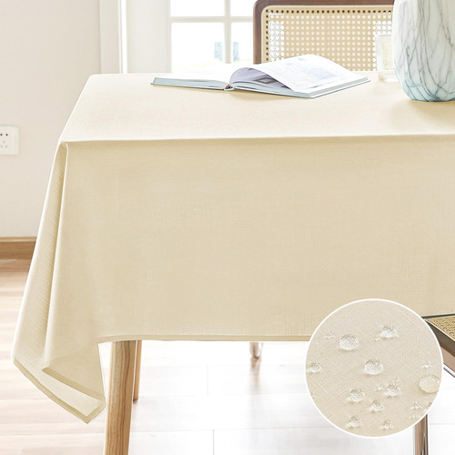 Mantel Ausspvoct De Lino Texturizado, 152 X 264 Cm, Resisten