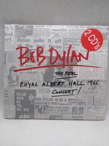 Bob Dylan The Real Royal Albert Hall  1966 Cd Doble Nuevo