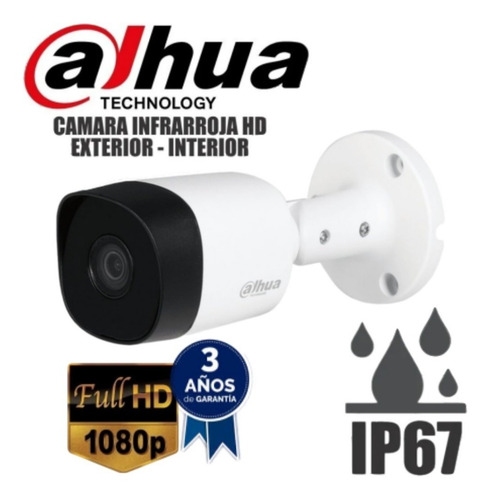 Kit Seguridad Dahua Hd Dvr 4+4 Camaras Infrarrojas Bullet
