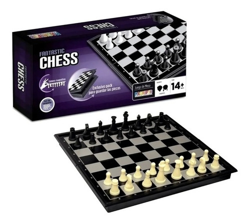 Imagen 1 de 5 de Ajedrez Imantado Magnific Fantastic Chess 2036