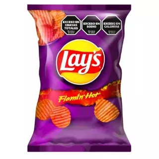 Flamin Hot Lays Papas Pepsico 30gr Maxiganesha24hs