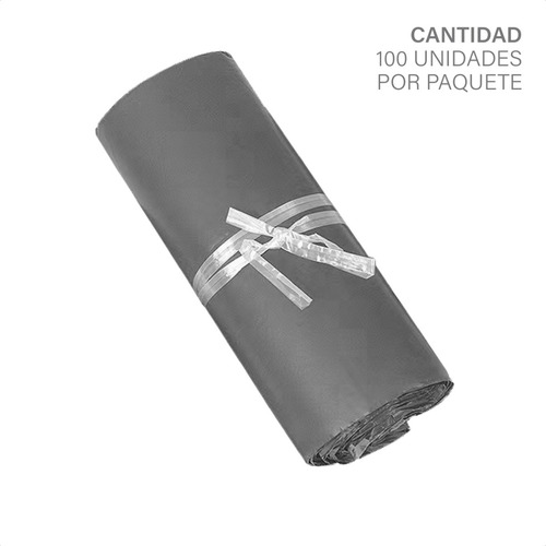 Bolsas 32x45cm Commerce X100 Unidades C/ Adhesivo N°3 Lisas