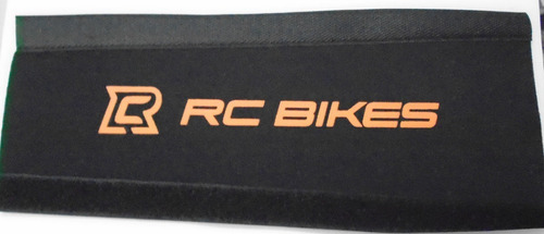 Protetor De Quadro Bike Speed/mtb Preto/laranja Rc Bikes.