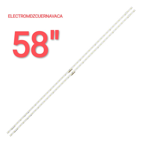 Kit Leds Samsung Un58nu7100 Un58nu7100f Aluminio 