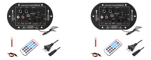 2 Placas Amplificadoras De 12 V, 24 V, 30 A 120 W, Micrófono