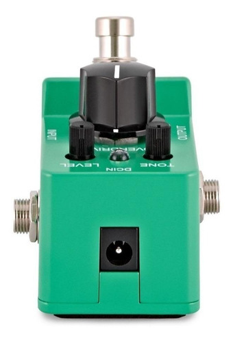 Imagem 4 de 5 de Pedal de efeito para instrumento de cordas Ibanez Tube Screamer TSMini verde-claro