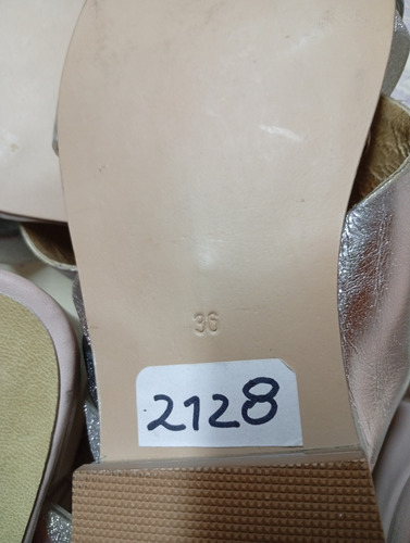 Sandalias Talle 36 Intacta 2x1 Solo Las Probé Preciosas (Usado)