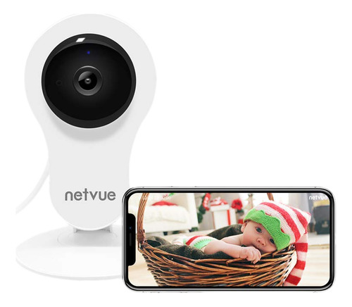 Netvue 1080p Cámara De Casa Inteligente Inalámbrica Para Int