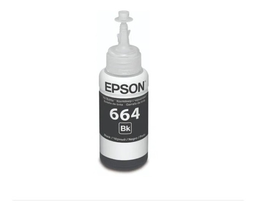 Tinta Epson Original 664 L355 L380 L395 L495 L1300 Negra