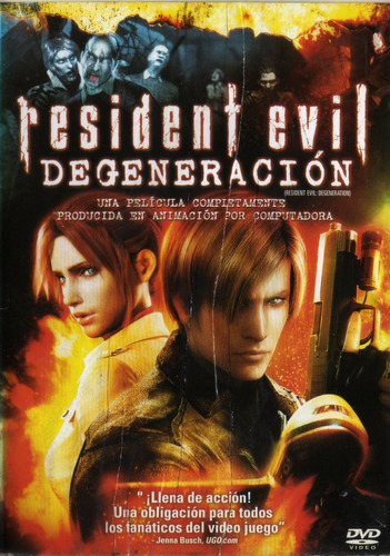 Resident Evil - Degeneración / Dvd Original Ver Descripción