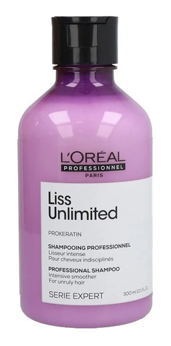 Loreal Pro Keratin Liss Unlimited Shampoo Alisador 300ml