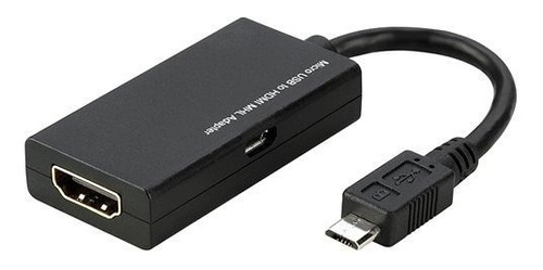 Cabo Adaptador Micro Usb Para Hdmi Mhl Galaxy S2 Evo 3d G14