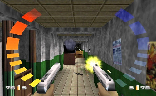 Golden Eye 007 N64 Juego Fisico De Misiones Y 4 Jugadores (Usado)